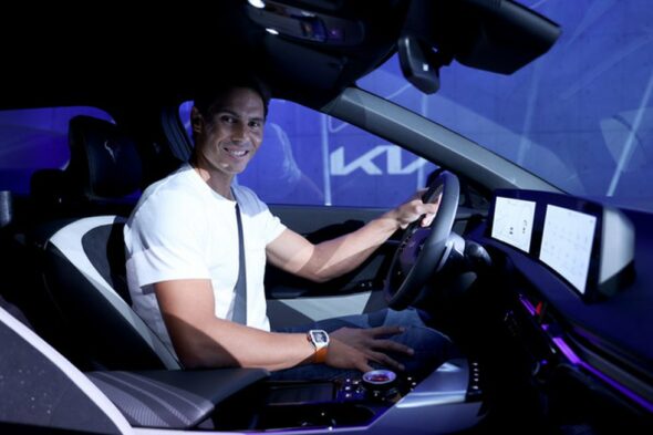 Kia Hands Over New EV6 to Global Brand Ambassador Rafael Nadal 5