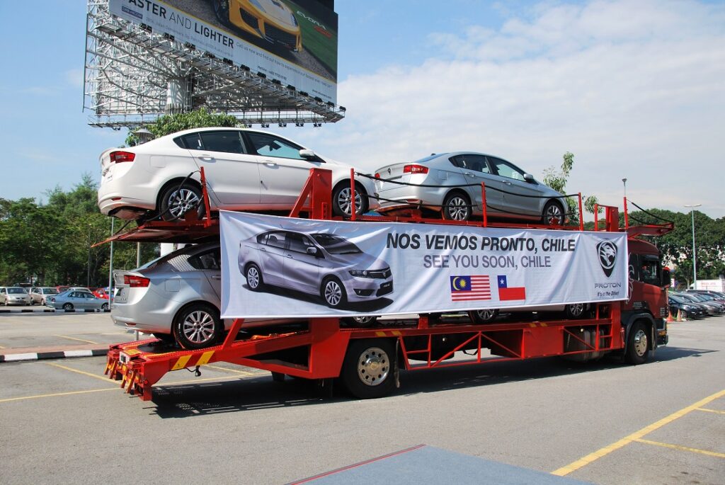 Proton Preve To Chile First Shipment