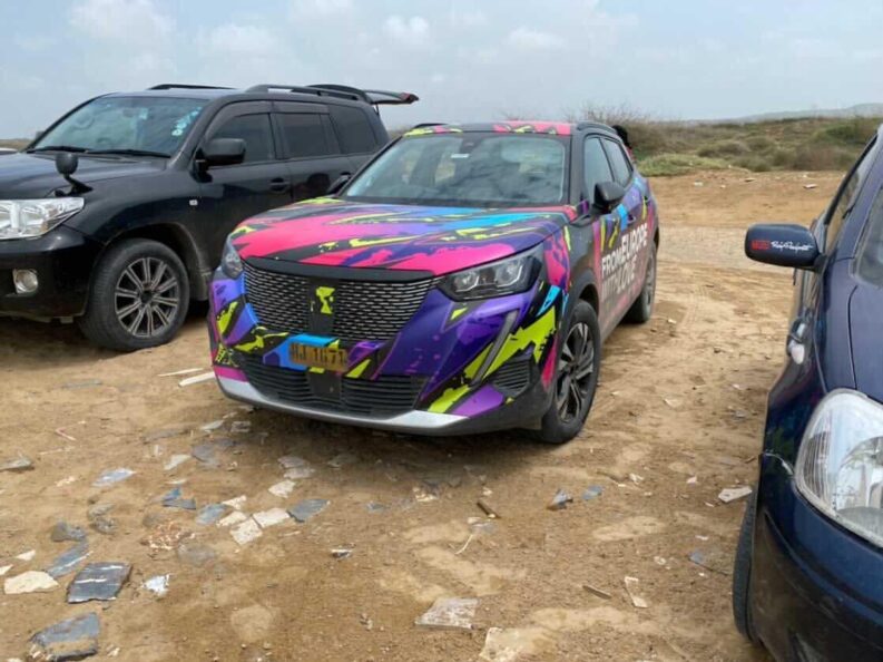 Wrapped Peugeot 2008 Spotted Again 1