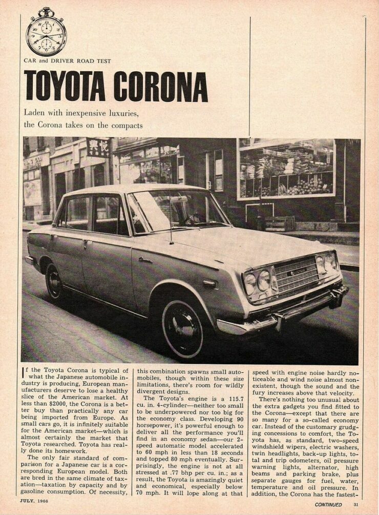 Toyota Corona RT40- A Forgotten Glory 1