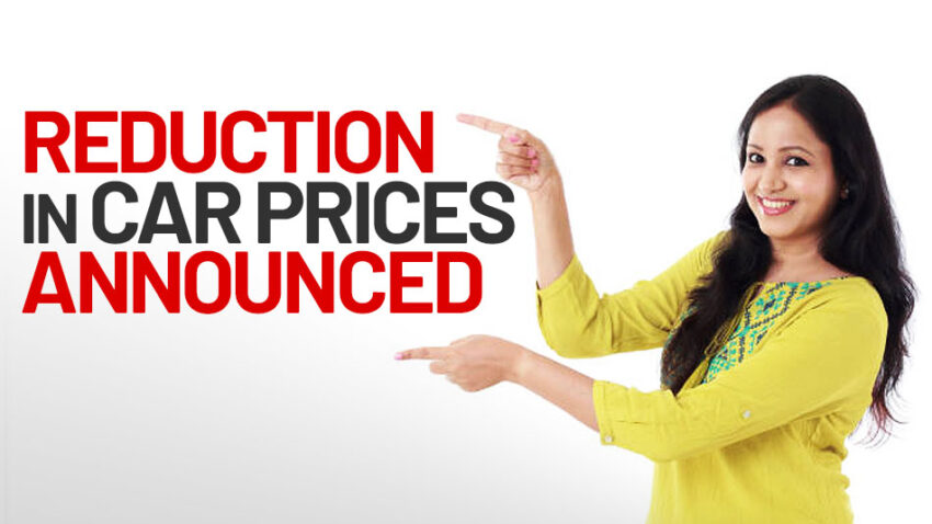 Reduction Car Prices