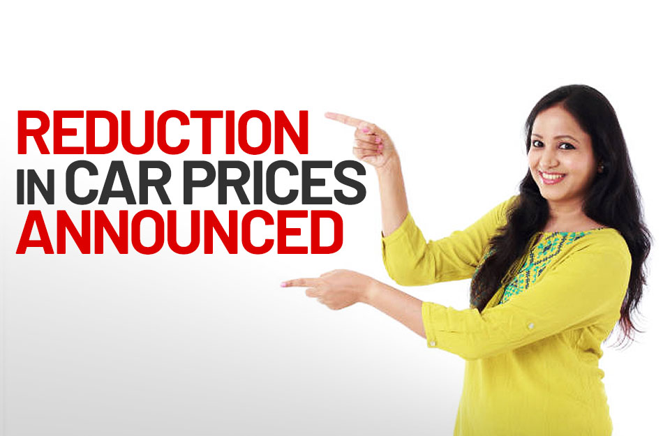 Reduction Car Prices