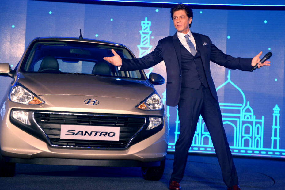 Shah Rukh Khan launches the all new Santro