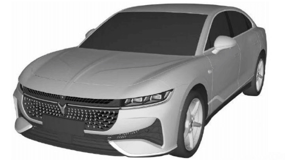 Voyah H53 Sedan Revealed In Patent Images 2