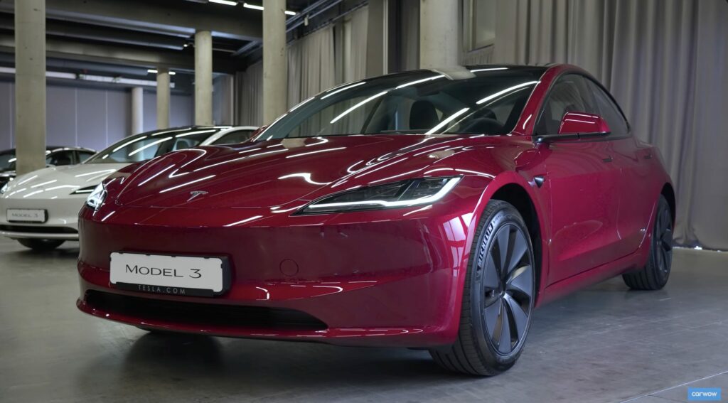 Tesla Model 3 Highland updates
