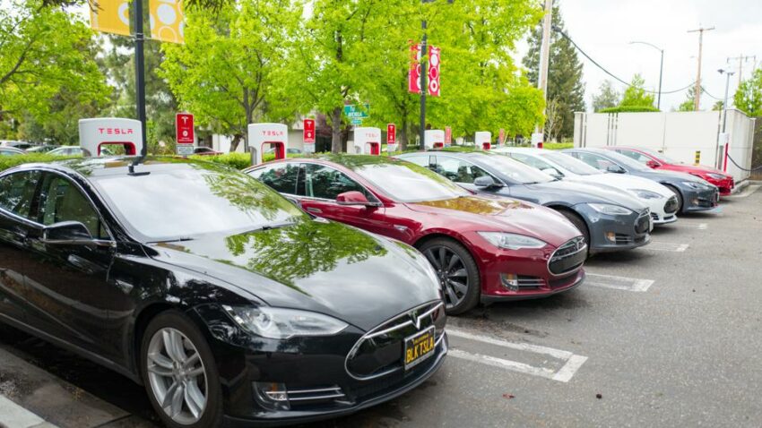 Tesla parking