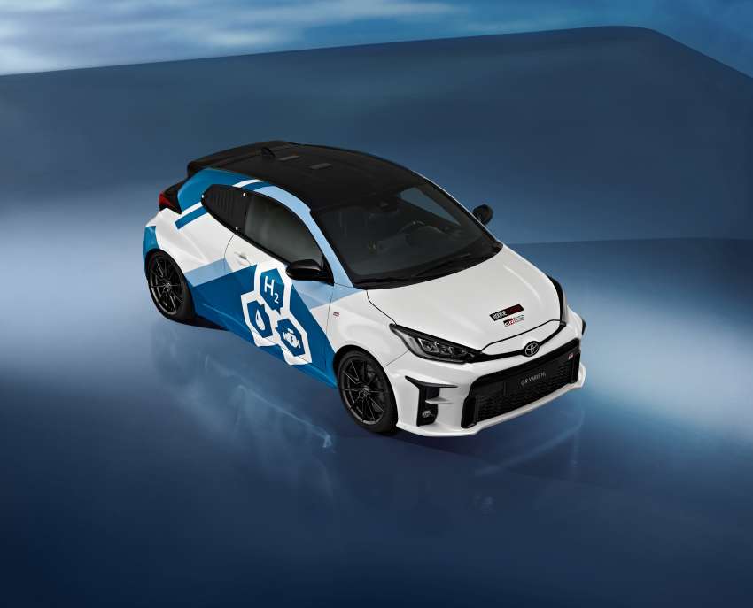 Hydrogen Toyota GR Yaris Showcased as Experimental Powertrain Project 7