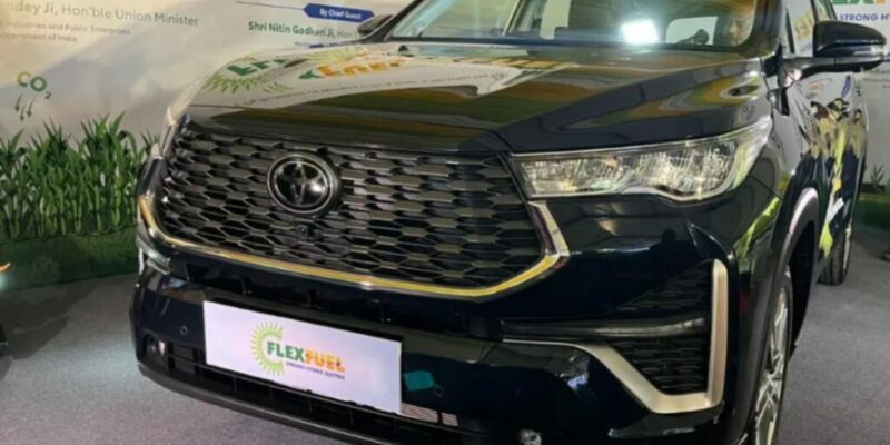 Toyota Innova Hybrid Ethanol Based Unveiled by Nitin Gadkari scaled