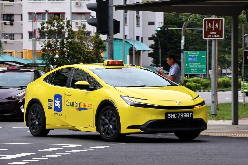 Toyota Prius XW60 Singapore Taxi