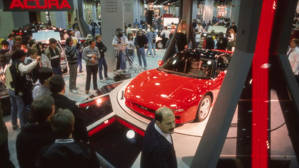 acura ns x concept at the 1989 chicago auto show 1