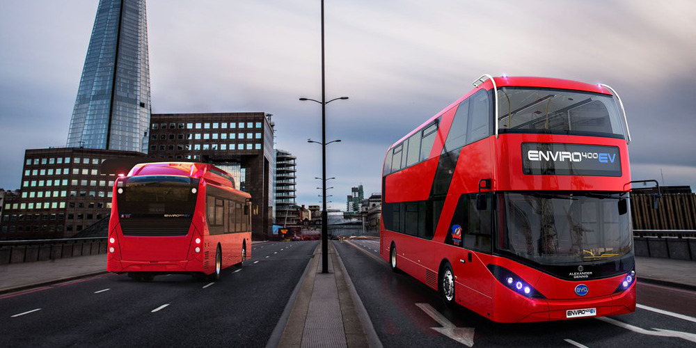 byd adl enviro400ev elektrobus electric bus london
