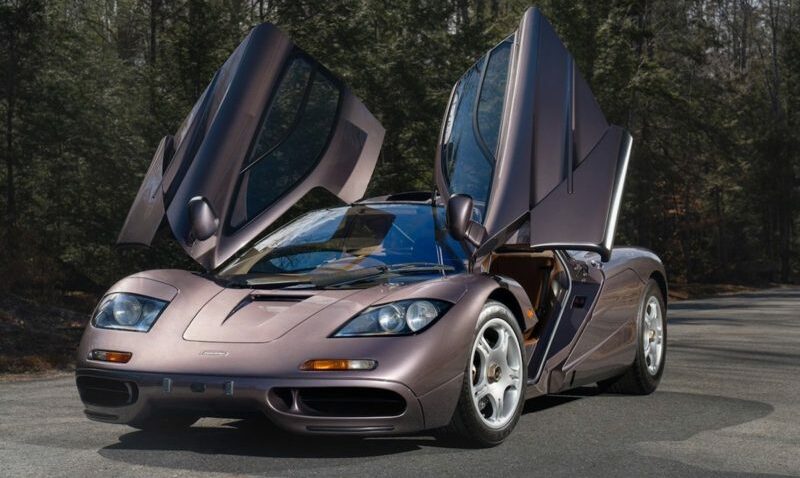 1995 McLaren F1 Auctioned for Record $20.465 Million