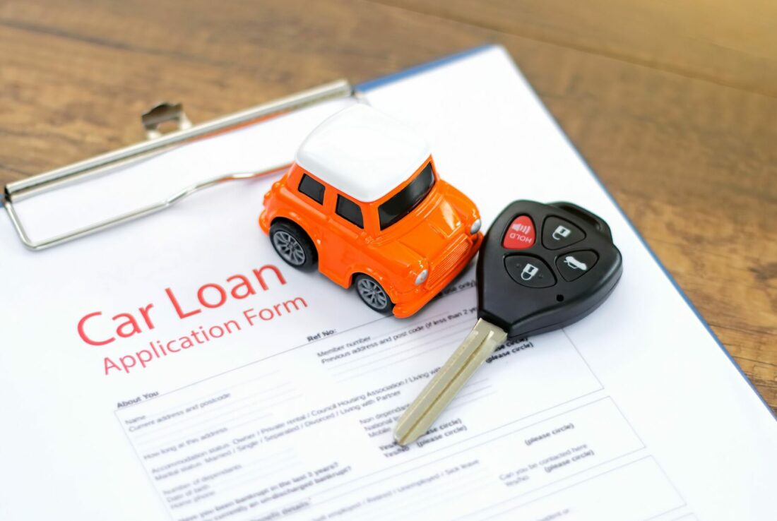 car loan application with car keys and model car royalty free image 1583160147