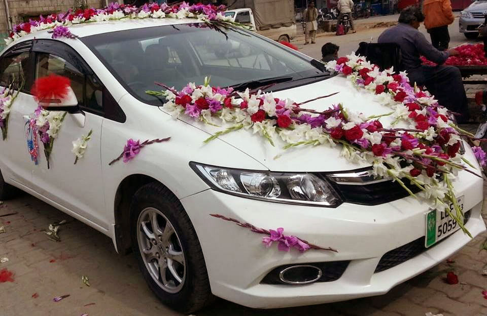 The Trend of Decorating Cars on Wedding Day in Pakistan 3