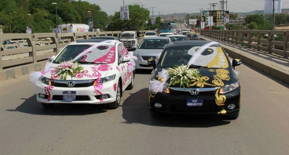 The Trend of Decorating Cars on Wedding Day in Pakistan 7