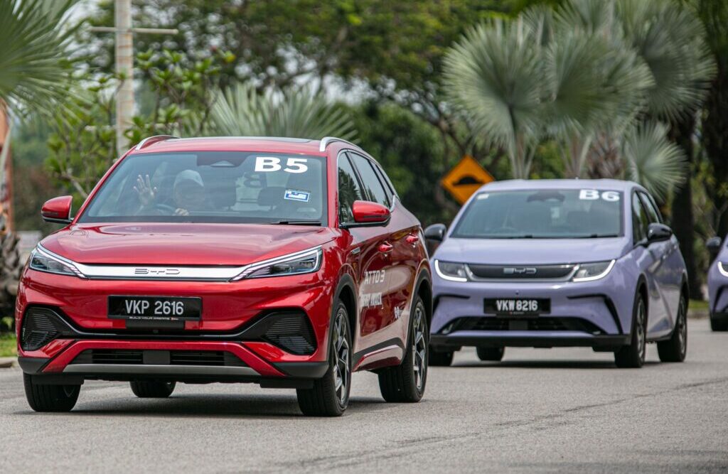 比亚迪在马来西亚电动汽车销量中名列前茅