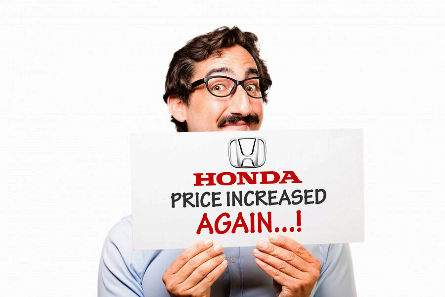 Honda Announces 3rd Price Hike of the Year