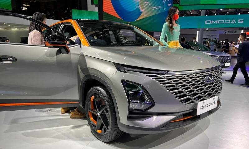 image bold and brash chery omoda 5 debuts in china 1 6t with 197 ps and 290 nm global exports in 2022 163774006481654