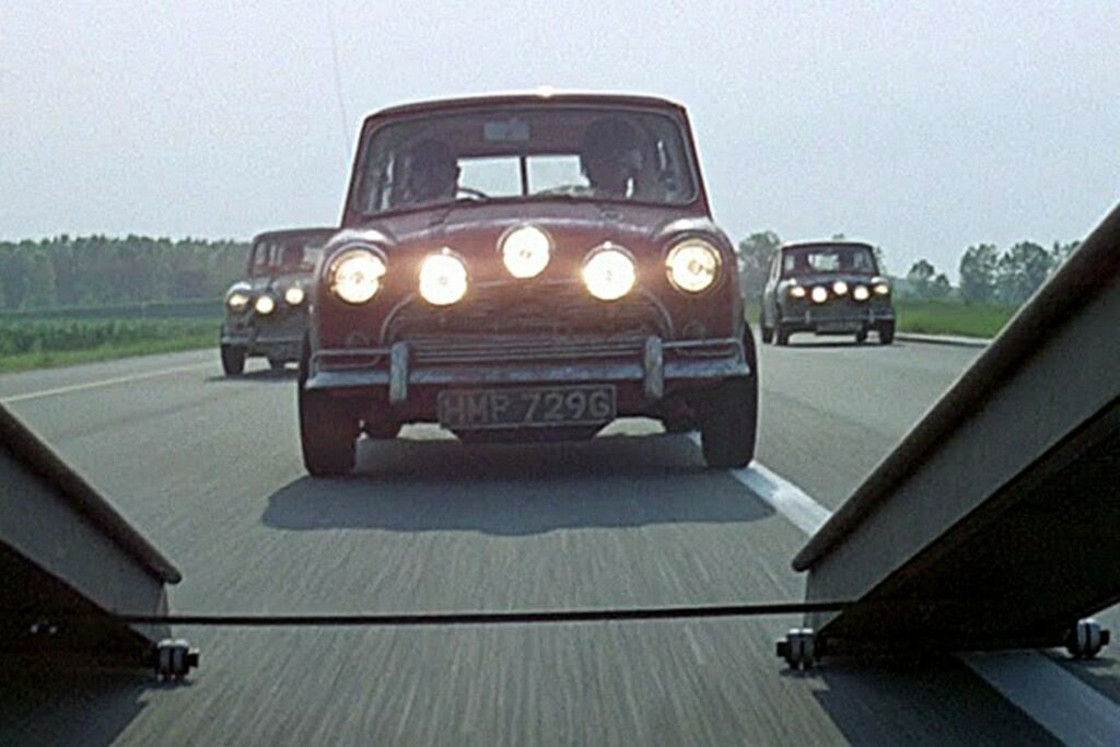 Mini Cooper in "The Italian Job"- The Star Behind the Heist 2