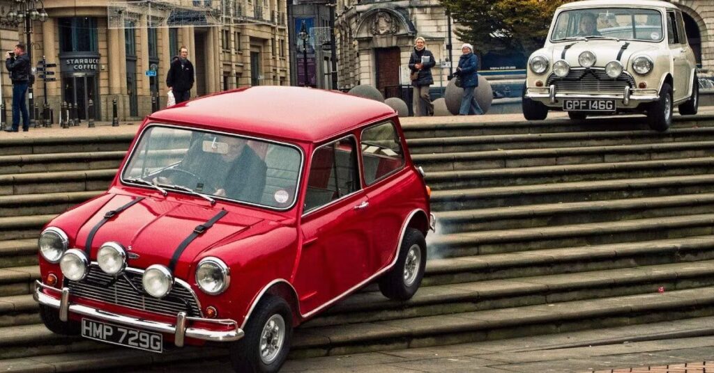 Mini Cooper in "The Italian Job"- The Star Behind the Heist 4