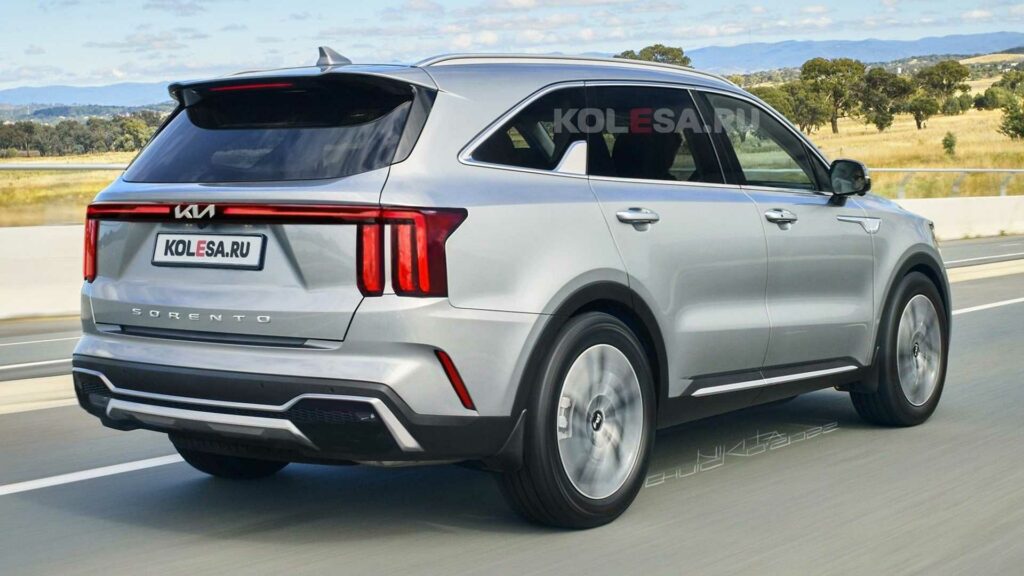 2023 Kia Sorento Facelift Rendered CarSpiritPK