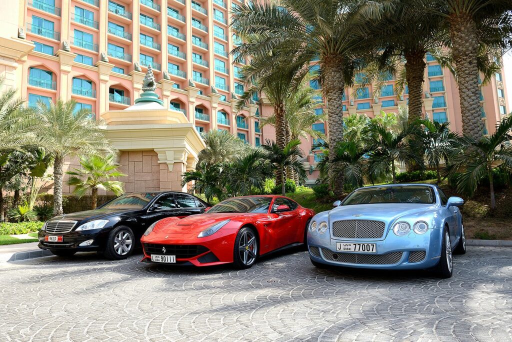 luxury cars uae