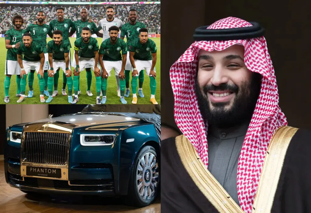 El Príncipe de Arabia Saudita regalará un RollsRoyce a cada jugador de la  selección