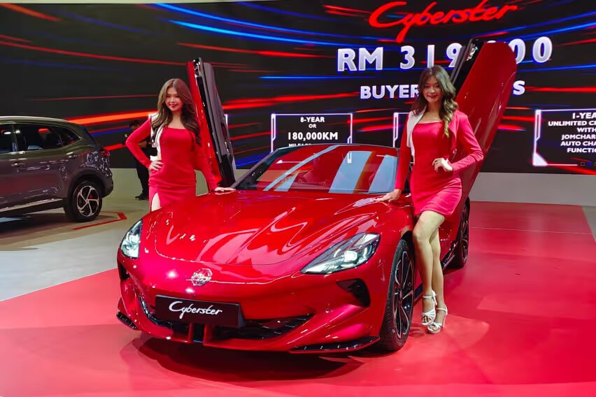 KLIMS 2024: MG Cyberster EV Launched in Malaysia 1