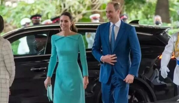 Prince William and Catherine Middleton in BYD 5