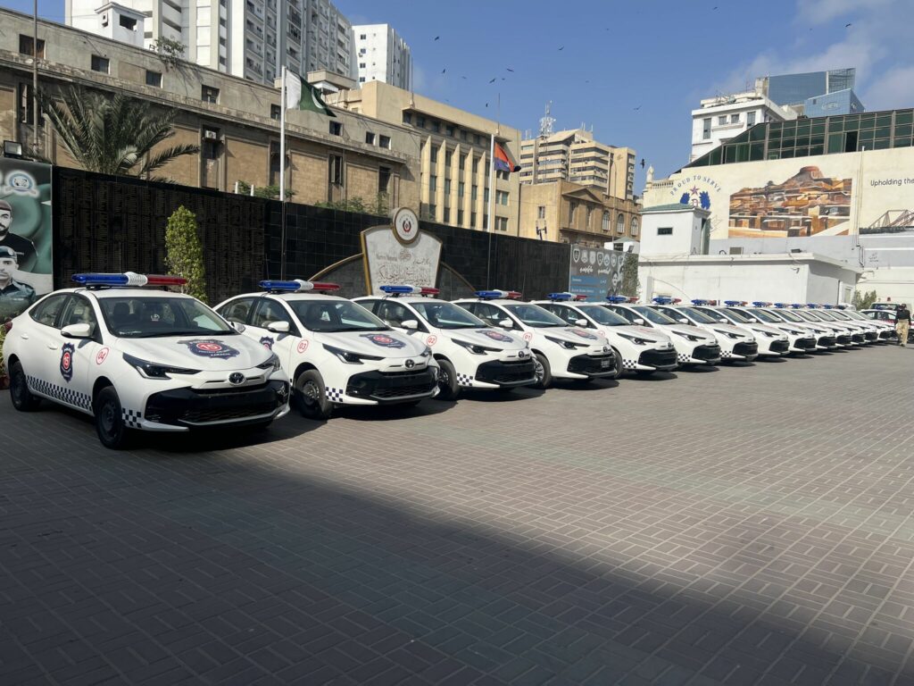 Sindh Police Inducted the Toyota Yaris Facelift Into its Fleet 5